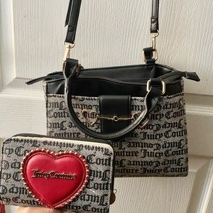 Juicy Couture Crossbody Purse AND wallet